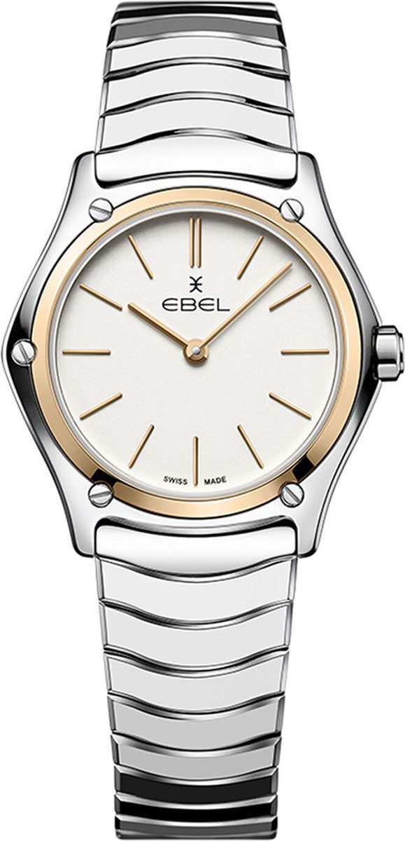 Ebel Sport Classic  Silver Dial 29 mm Quartz Watch For Women - 1