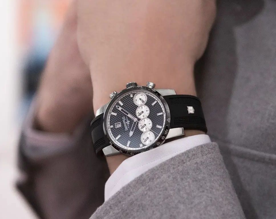 Eberhard & Co. Chrono 4 Chrono 4 "21-42" Black Dial 42 mm Automatic Watch For Men - 5