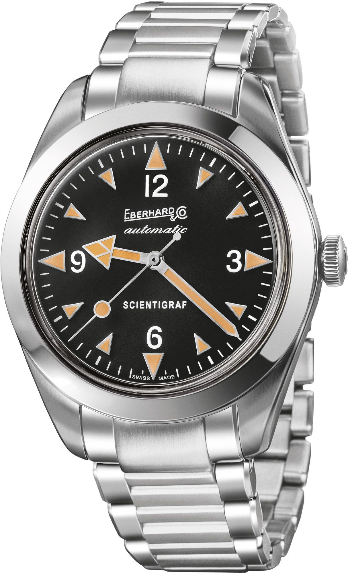 Eberhard & Co. Scientigraf Scientigraf Black Dial 41 mm Automatic Watch For Men - 1