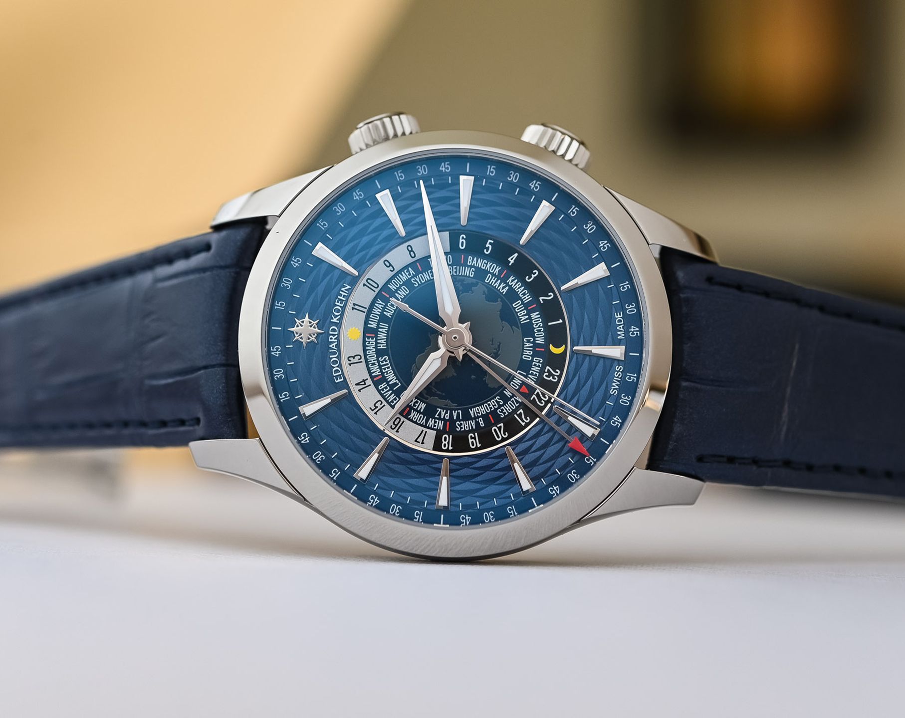 Edouard Koehn World Heritage II Automatic Watch EK-WTA06BEASBE