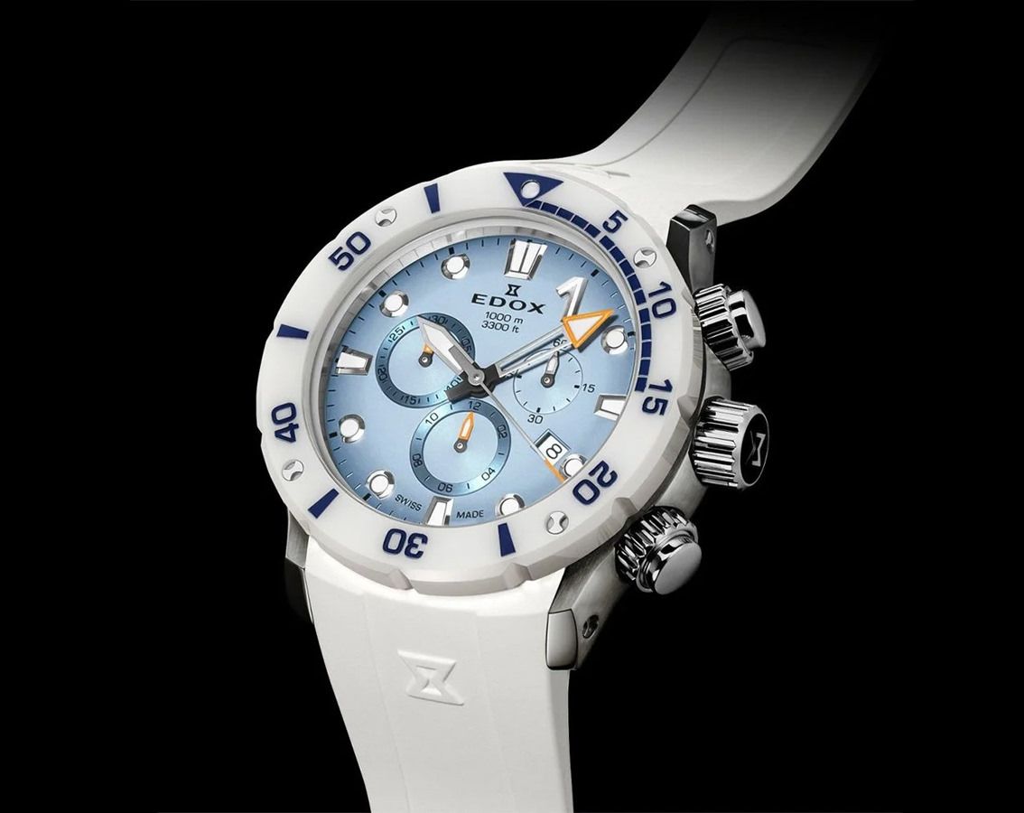 Edox CO-1 Chronograph 10242 TINM BUIDN - YouTube