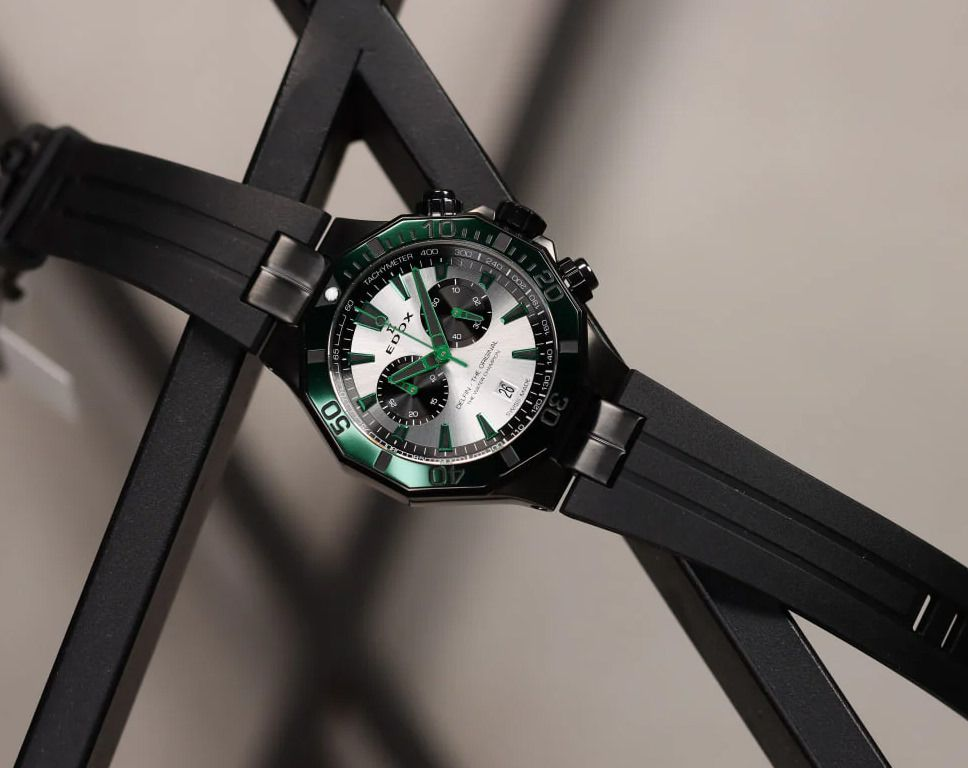 Edox Delfin The Original Quartz Watch | 10112 37GNVCA ANV
