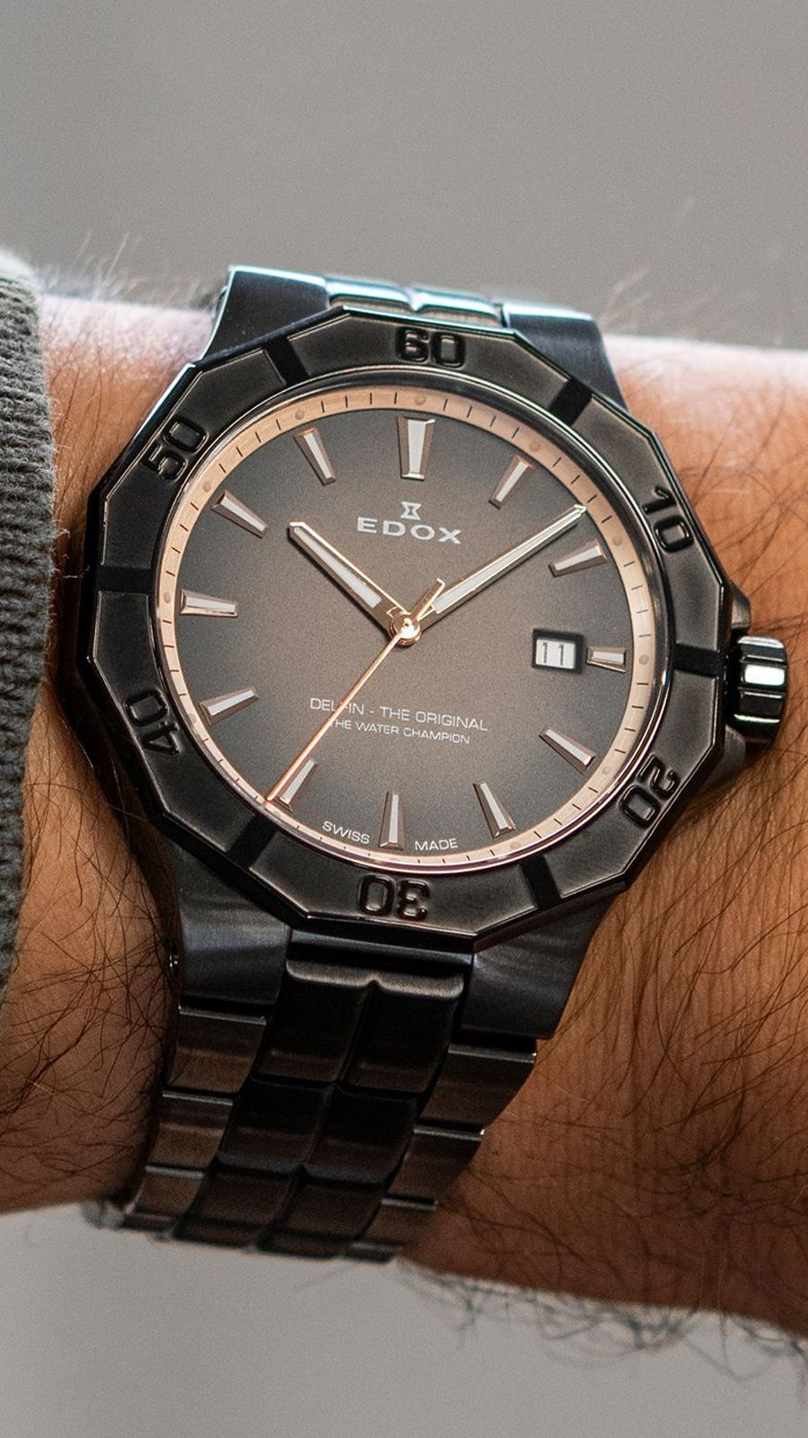 Edox Delfin The Original Quartz Watch | 53021 37GNM NDR