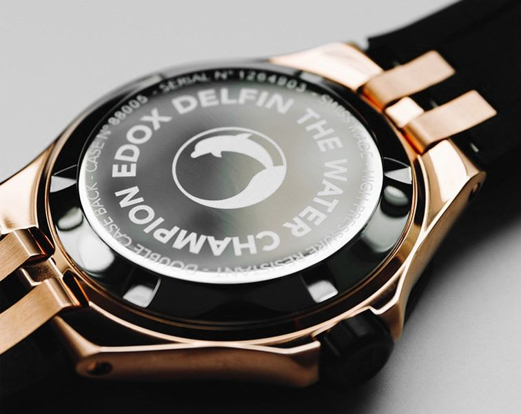 Edox Delfin The Original Automatic Watch | 88005 357RNCA NIR