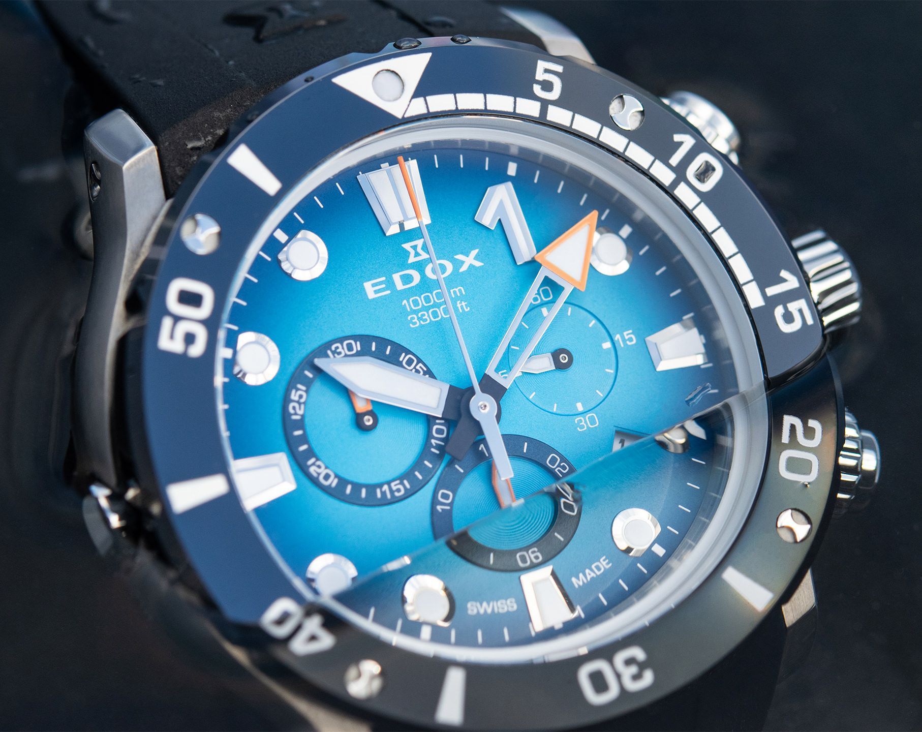 Watch Review: Edox CO-1 Carbon Chronograph