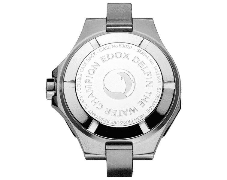 Edox Delfin The Original  Blue Dial 38 mm Quartz Watch For Women - 2