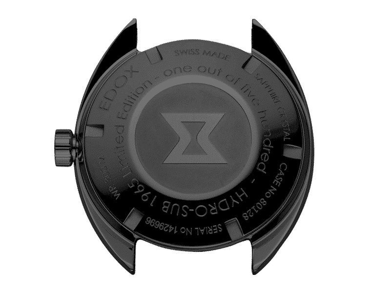 Edox Hydro-Sub  Black Dial 42 mm Automatic Watch For Men - 2