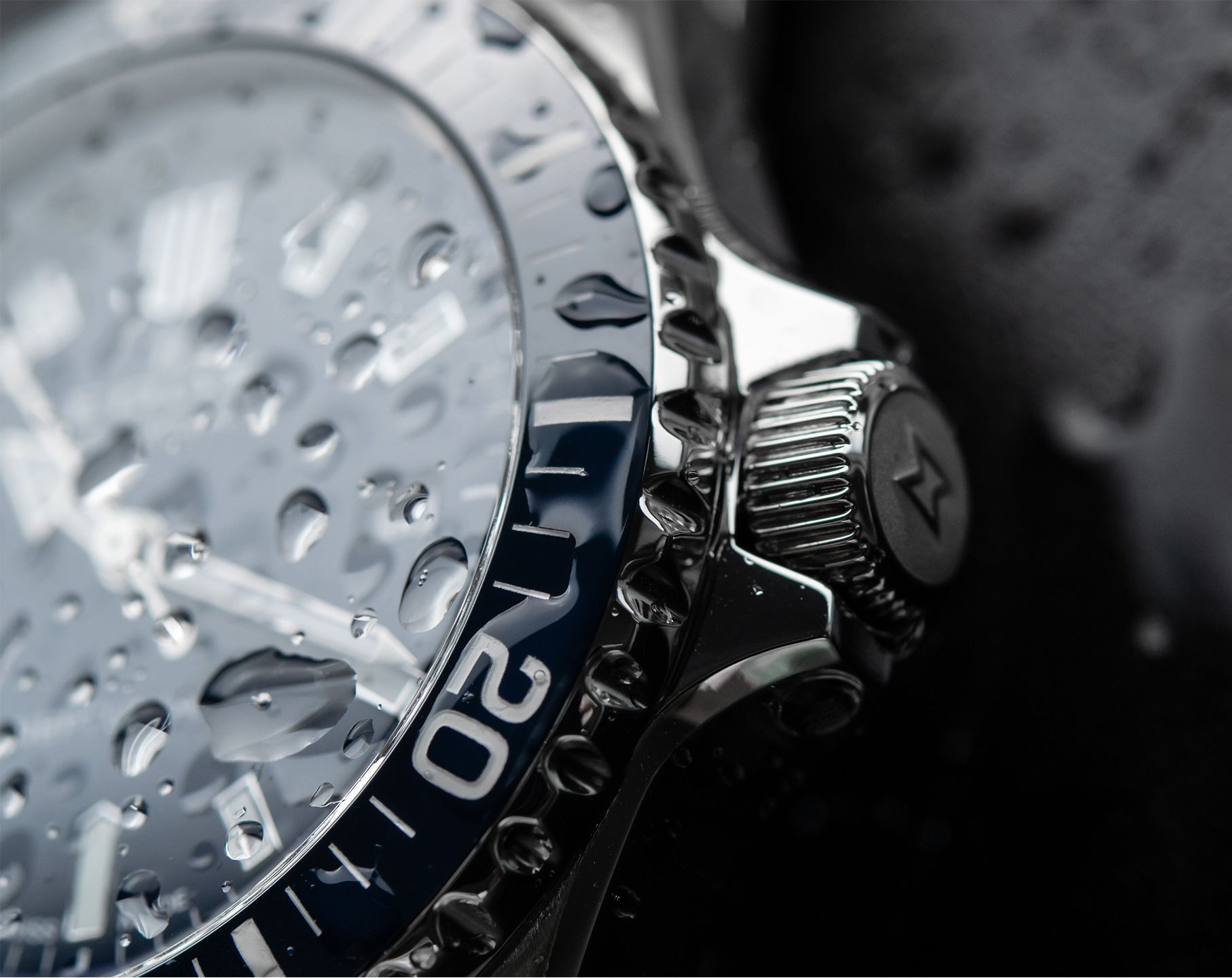 Edox Neptunian  Blue Dial 44 mm Automatic Watch For Men - 4