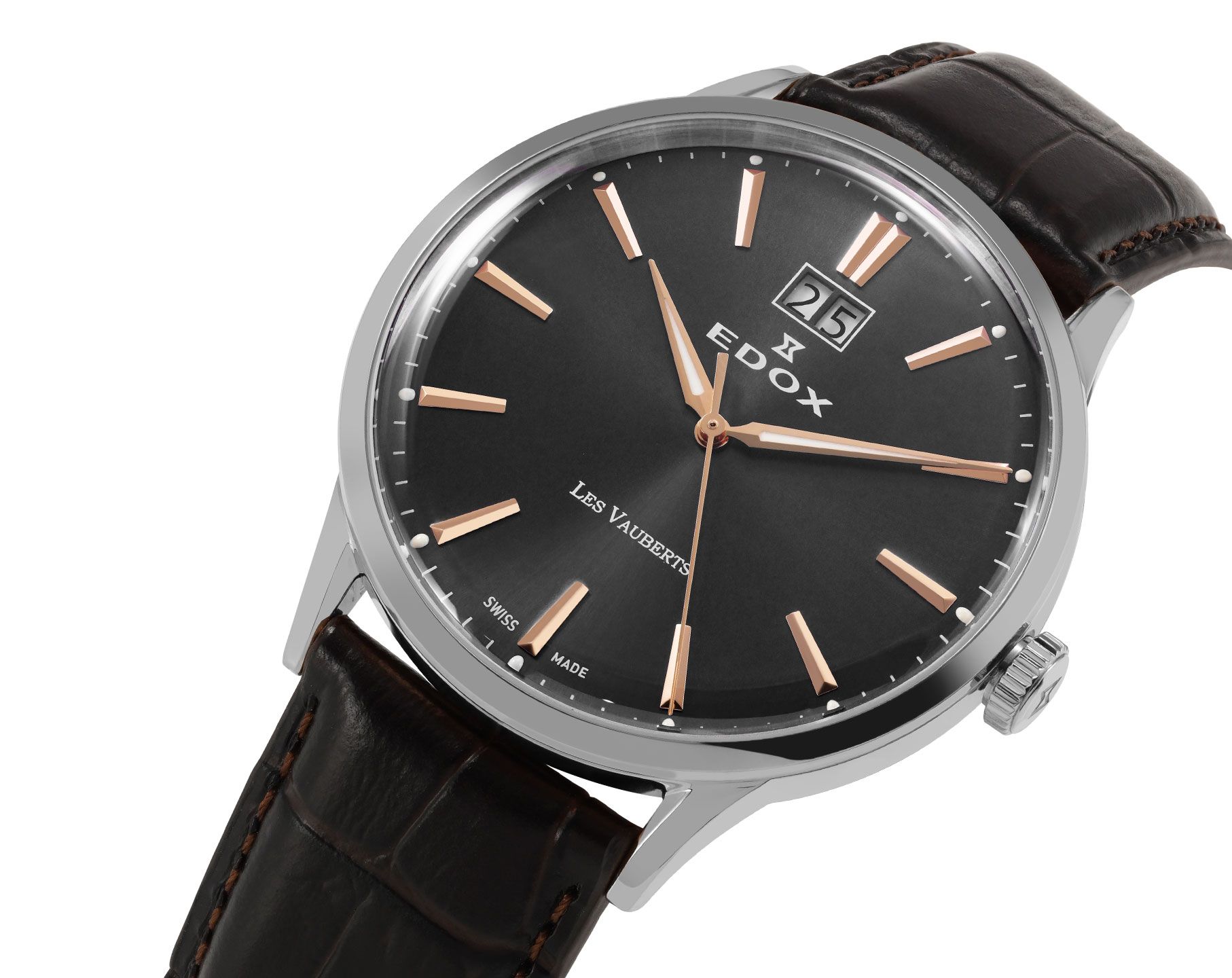 Edox Les Vauberts Quartz Watch | 63007 3C GIR