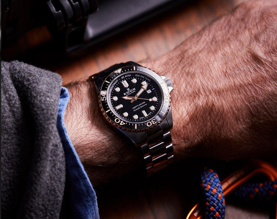 Edox Neptunian Automatic Watch | 80801 3NRM NIR