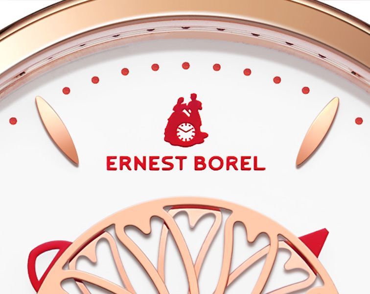 Ernest Borel Cocktail  White Dial 35 mm Automatic Watch For Women - 3