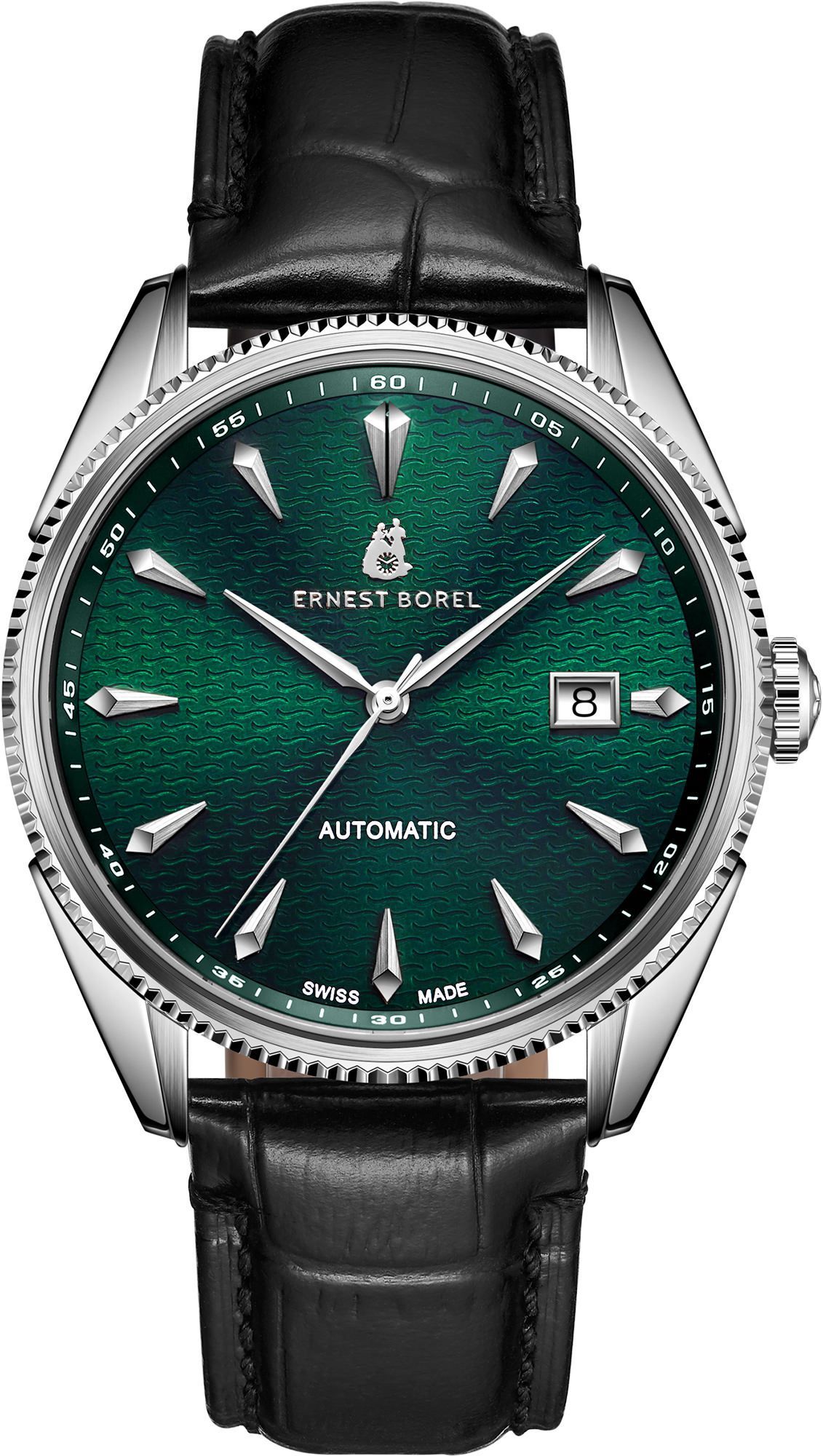 Ernest Borel Eternity  Green Dial 40 mm Automatic Watch For Men - 1