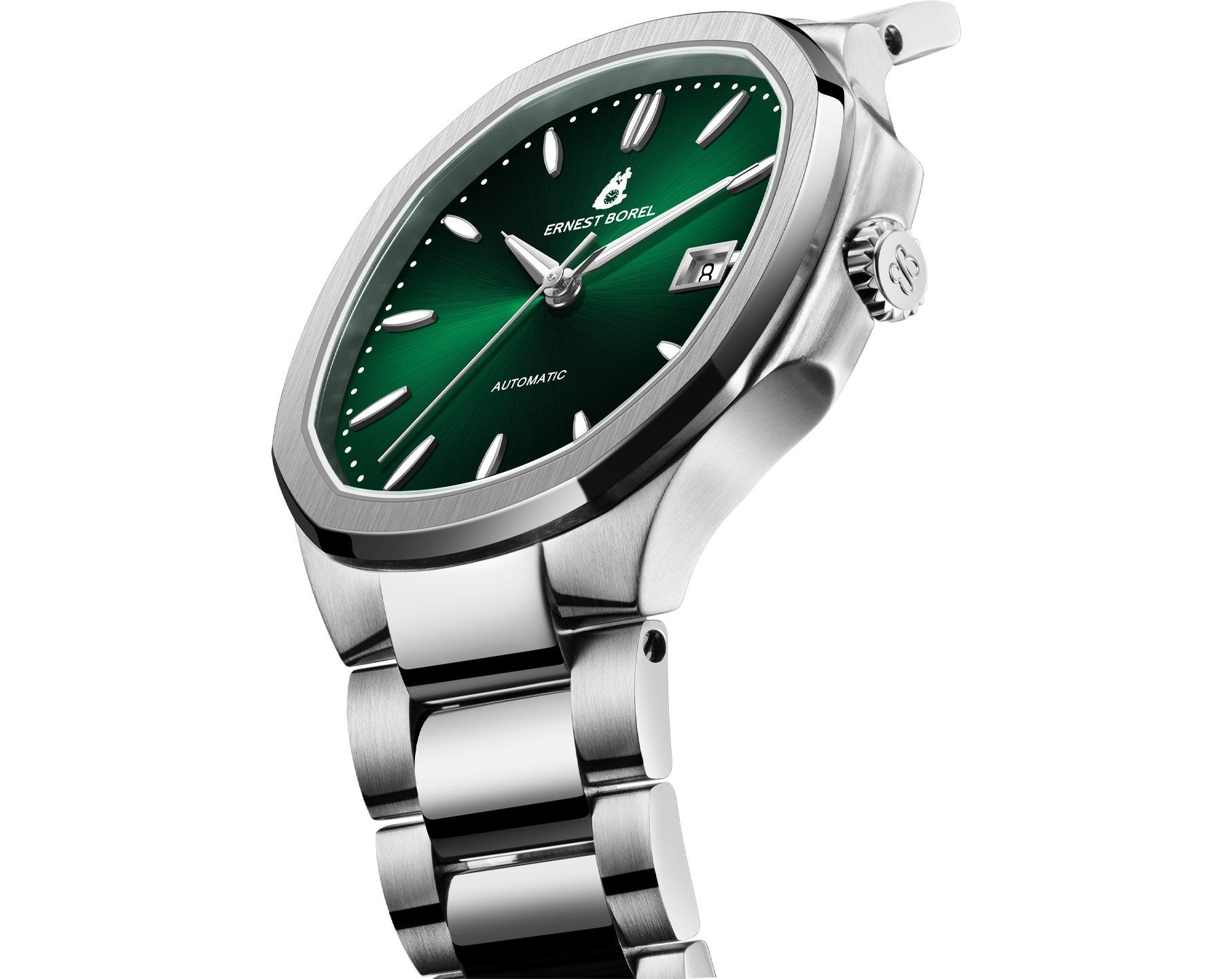 Ernest Borel Retro  Green Dial 46.50 mm Automatic Watch For Men - 2