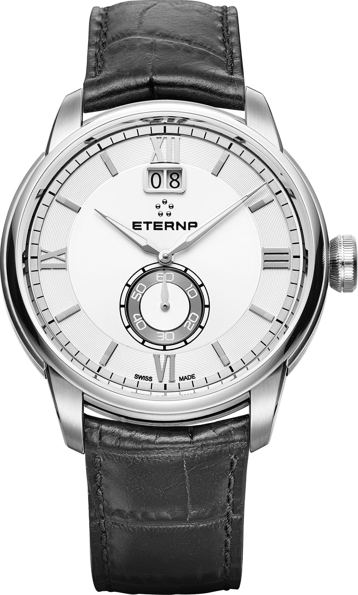 Eterna  41 mm Watch in White Dial For Men - 1