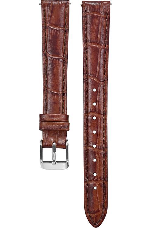 Brown Glossy Alligator Belt Strap 1