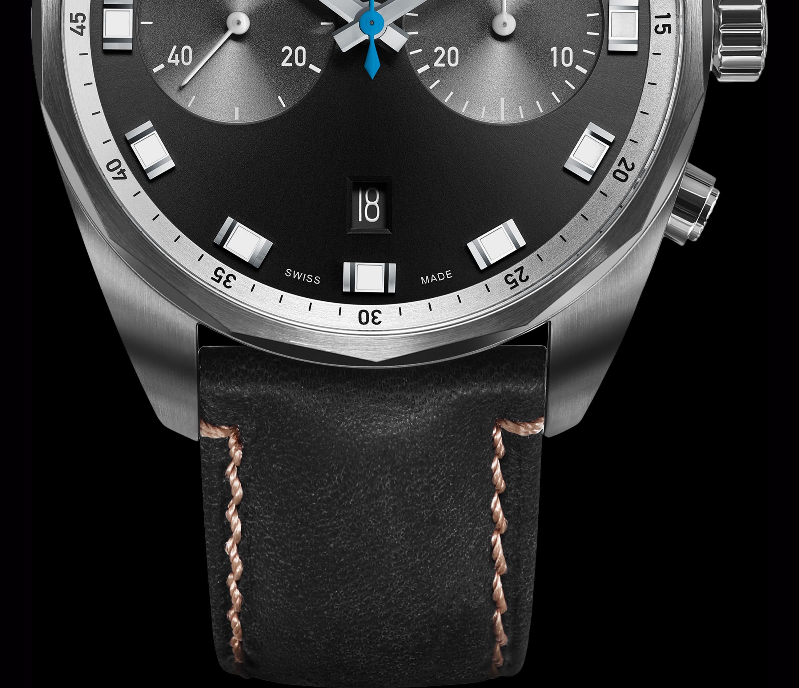 Favre Leuba Sky Chief Chronograph  Black Dial 43 mm Automatic Watch For Men - 11