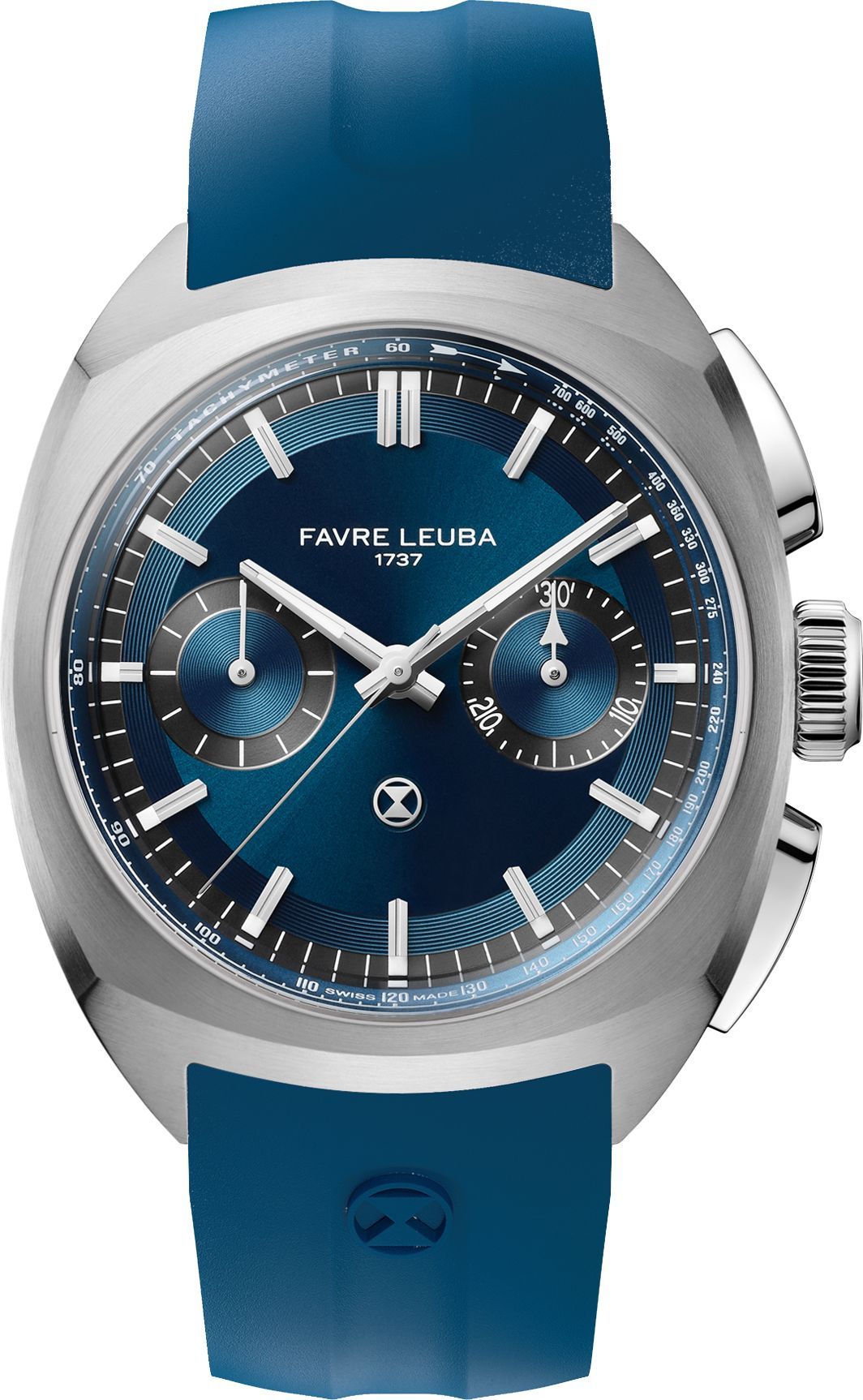 Favre Leuba Chief Chief Chronograph Blue Dial 41 mm Automatic Watch For Men - 1