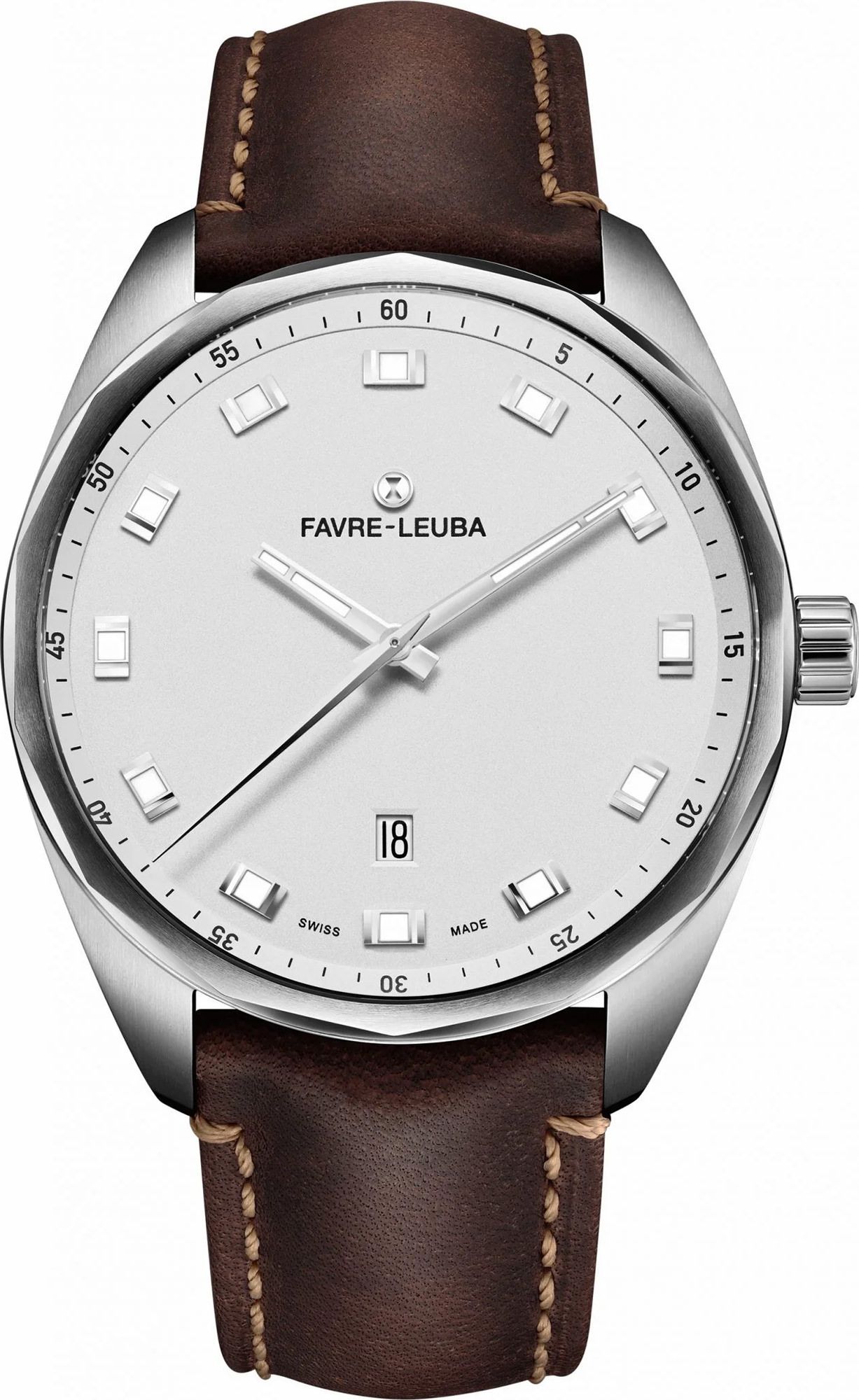 Favre Leuba Sky Chief Date  White Dial 43 mm Automatic Watch For Men - 1