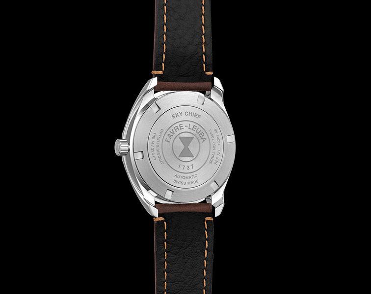 Favre Leuba  43 mm Watch in Anthracite Dial For Men - 7