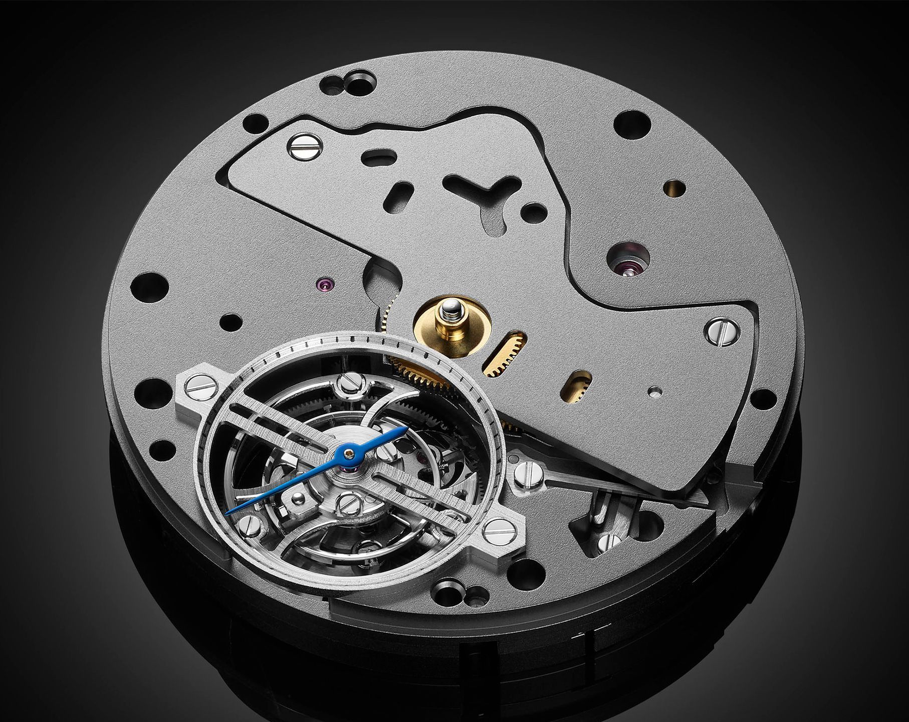 Favre Leuba Chief Chief Tourbillon Black Dial 41 mm Manual Winding Watch For Men - 11