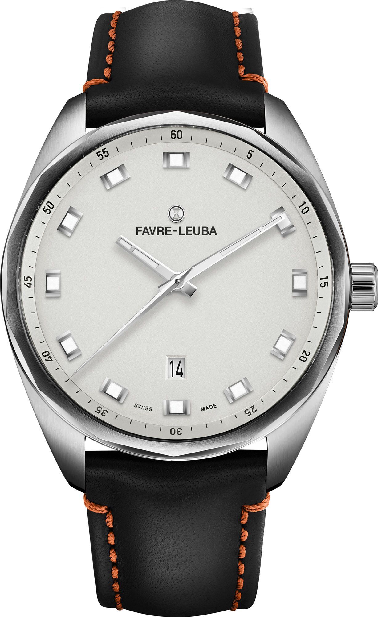 Favre Leuba Sky Chief Date  White Dial 43 mm Automatic Watch For Men - 1