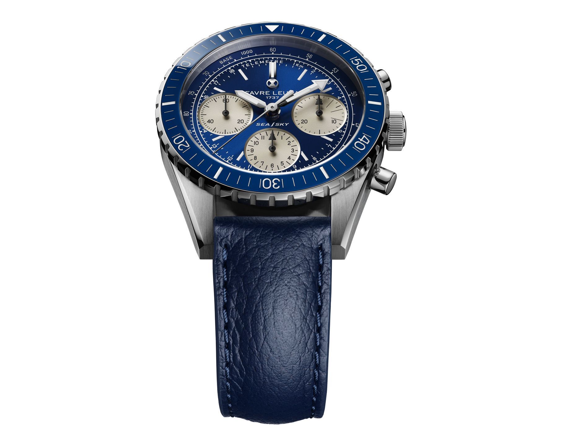Favre Leuba Sea Sky Sea Sky Revival Blue Dial 40 mm Automatic Watch For Men - 10