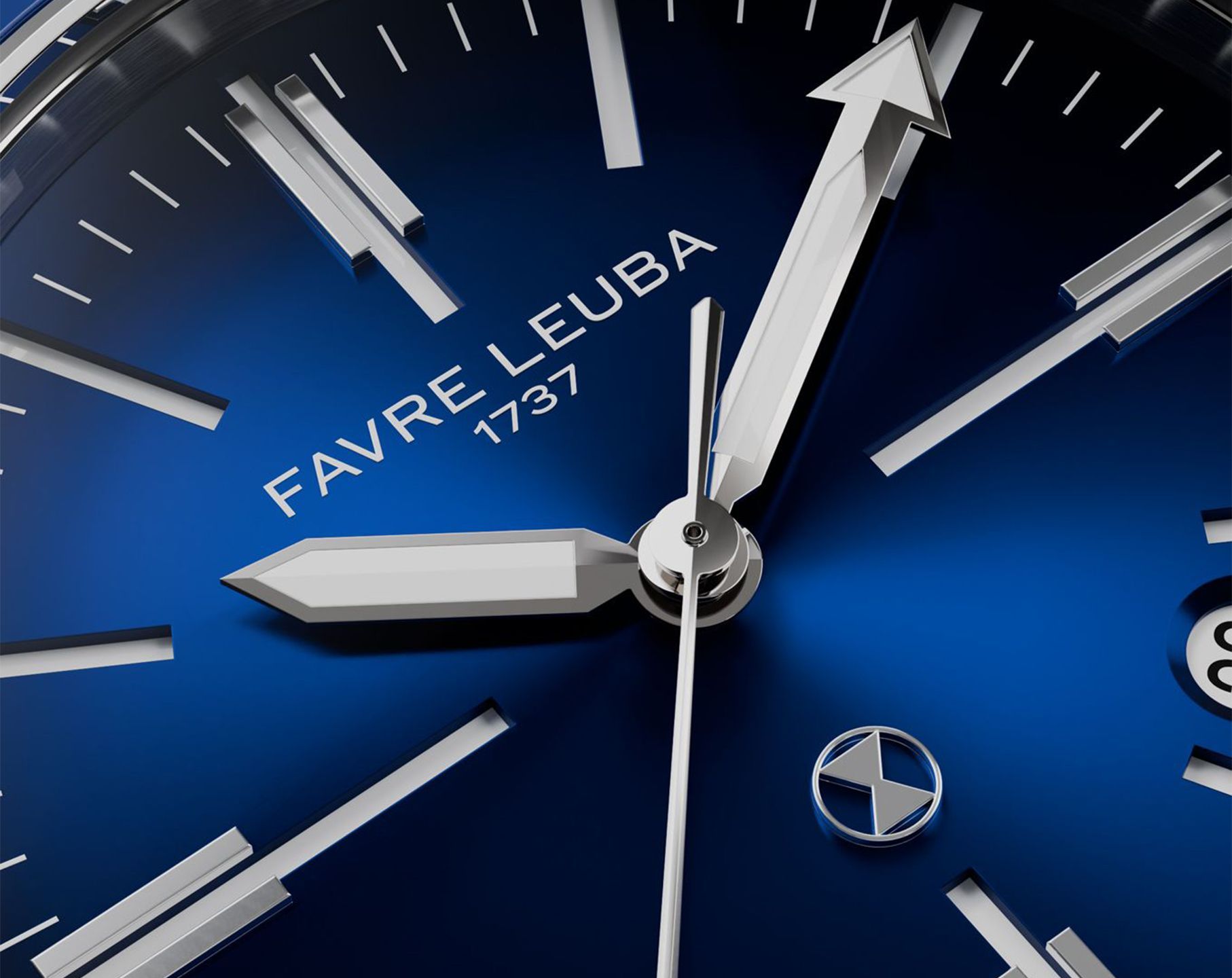 Favre Leuba Deep Blue Deep Blue Renaissance Blue Dial 40 mm Automatic Watch For Men - 3
