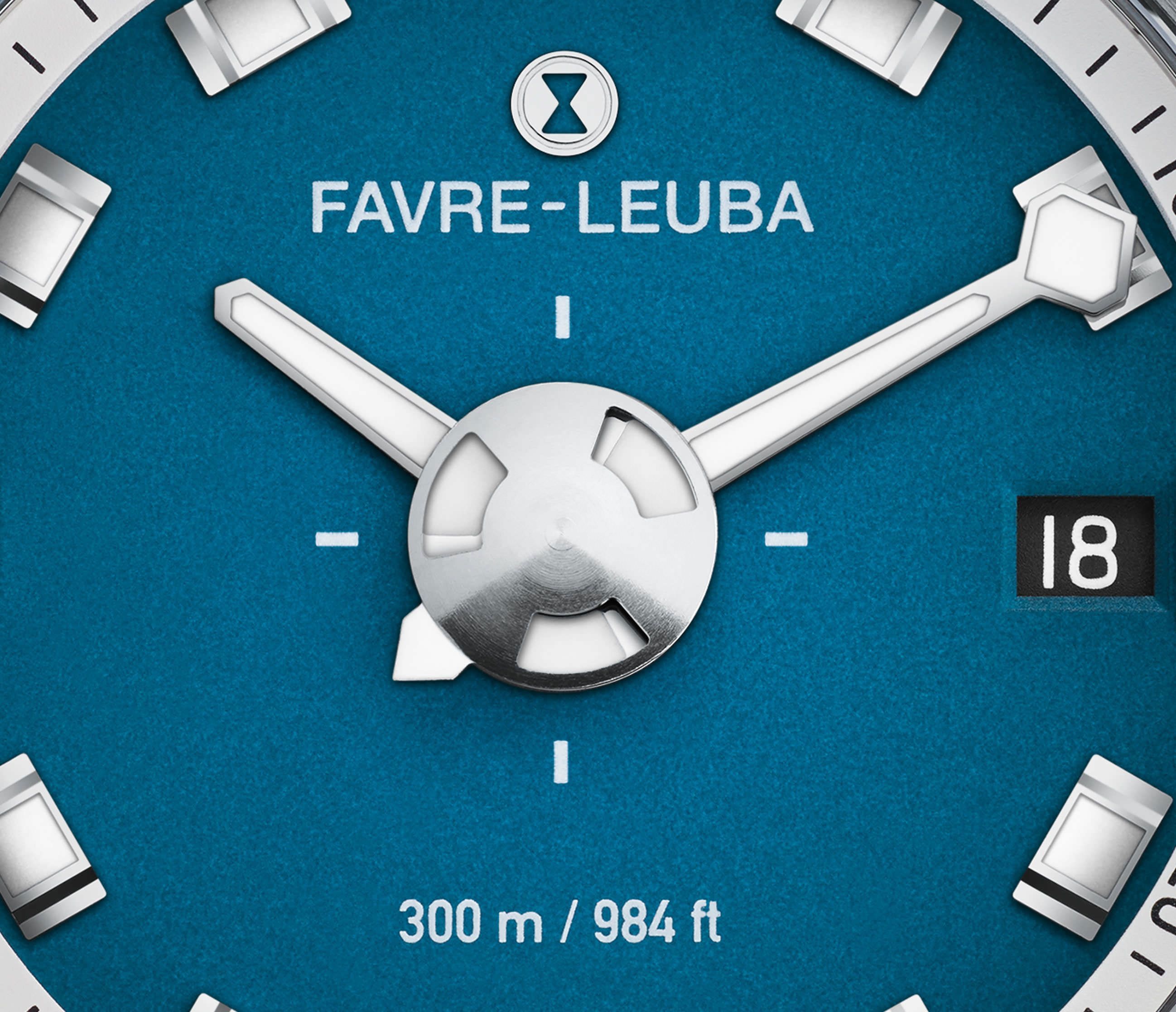 Favre Leuba Raider Deep Blue  Blue Dial 44 mm Automatic Watch For Men - 10
