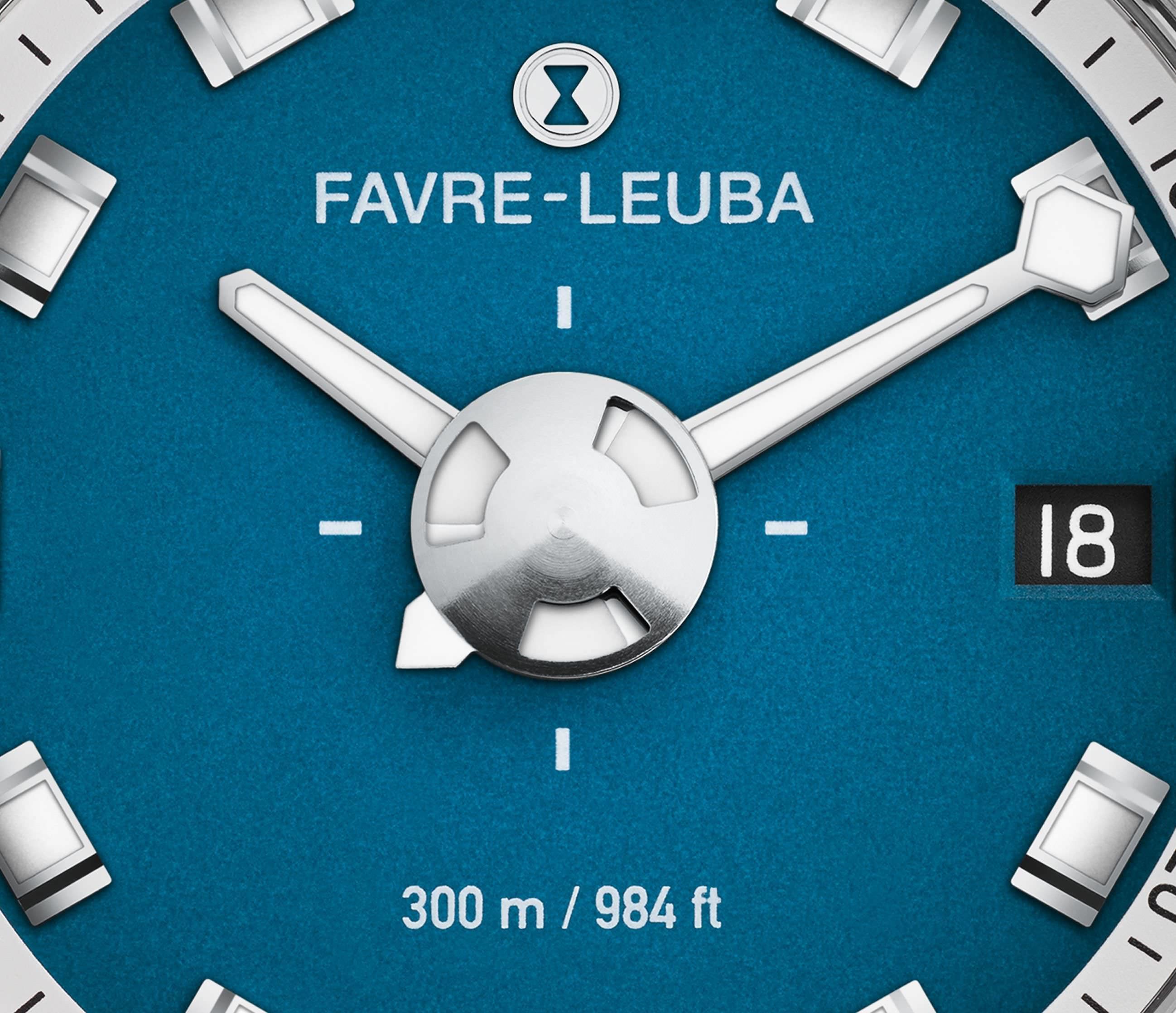 Favre Leuba Raider Deep Blue  Blue Dial 41 mm Automatic Watch For Men - 8