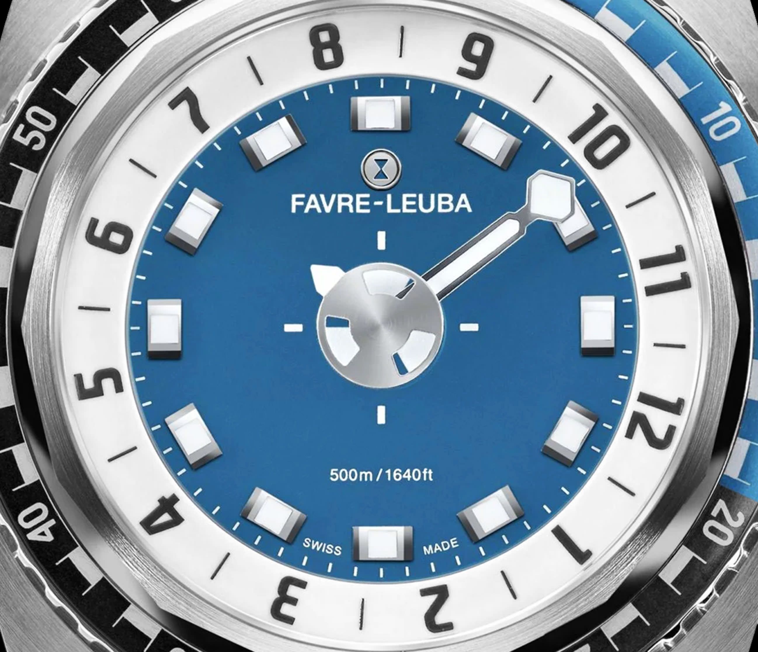 Favre Leuba Raider Harpoon  Blue Dial 46 mm Automatic Watch For Men - 9