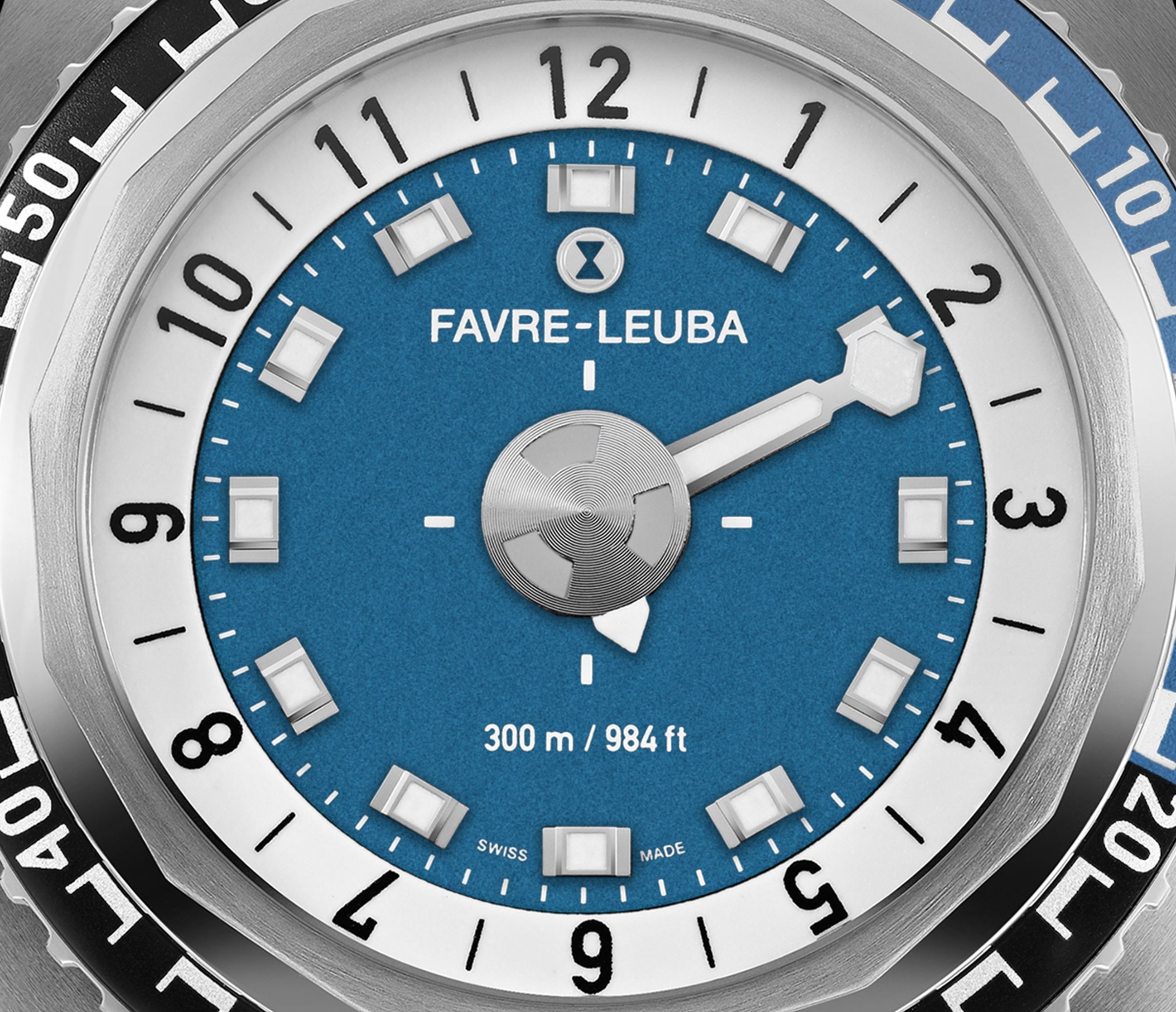 Favre Leuba Raider Harpoon  Blue Dial 42 mm Automatic Watch For Men - 5