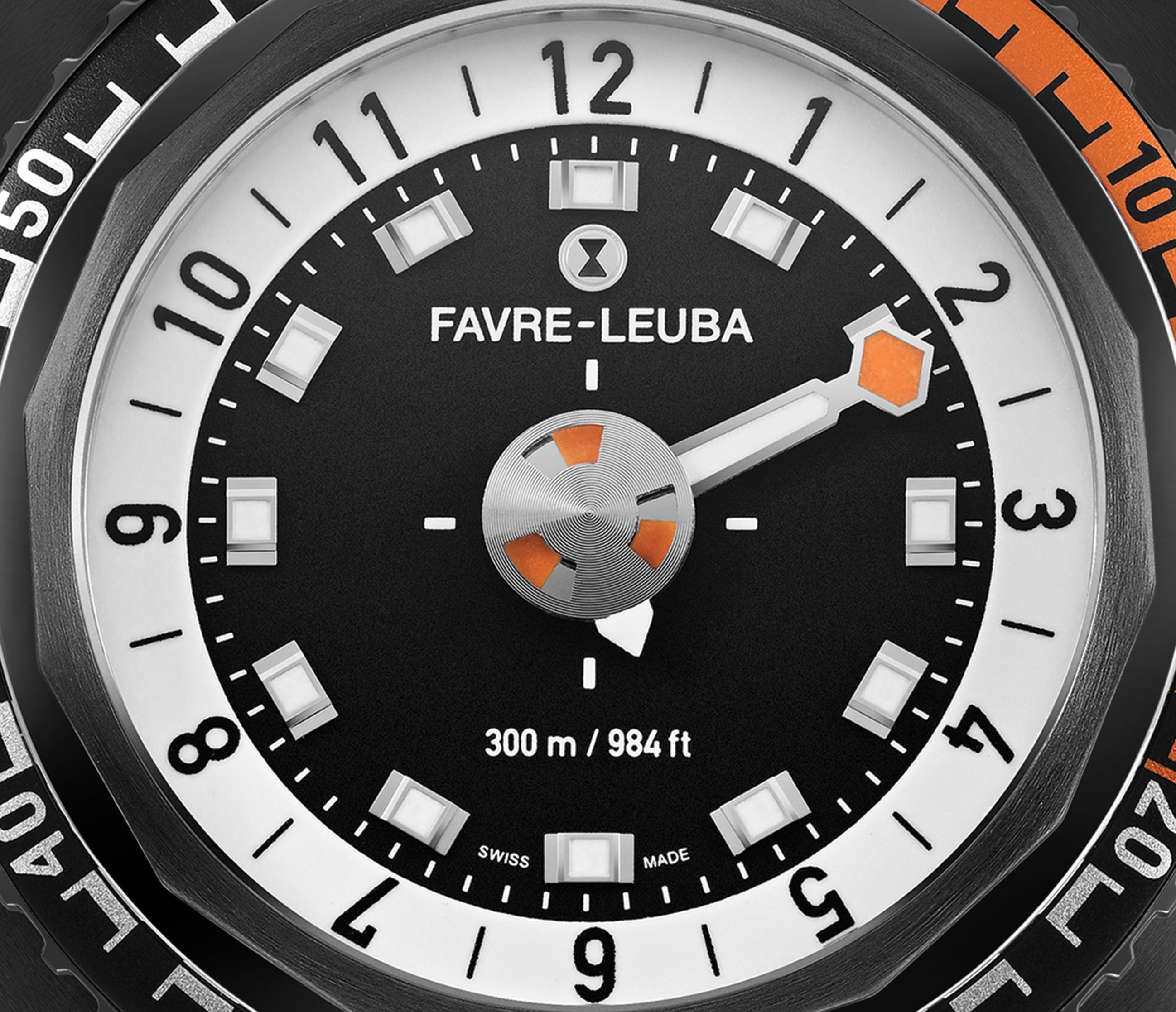Favre Leuba Raider Harpoon  Black Dial 42 mm Automatic Watch For Men - 6