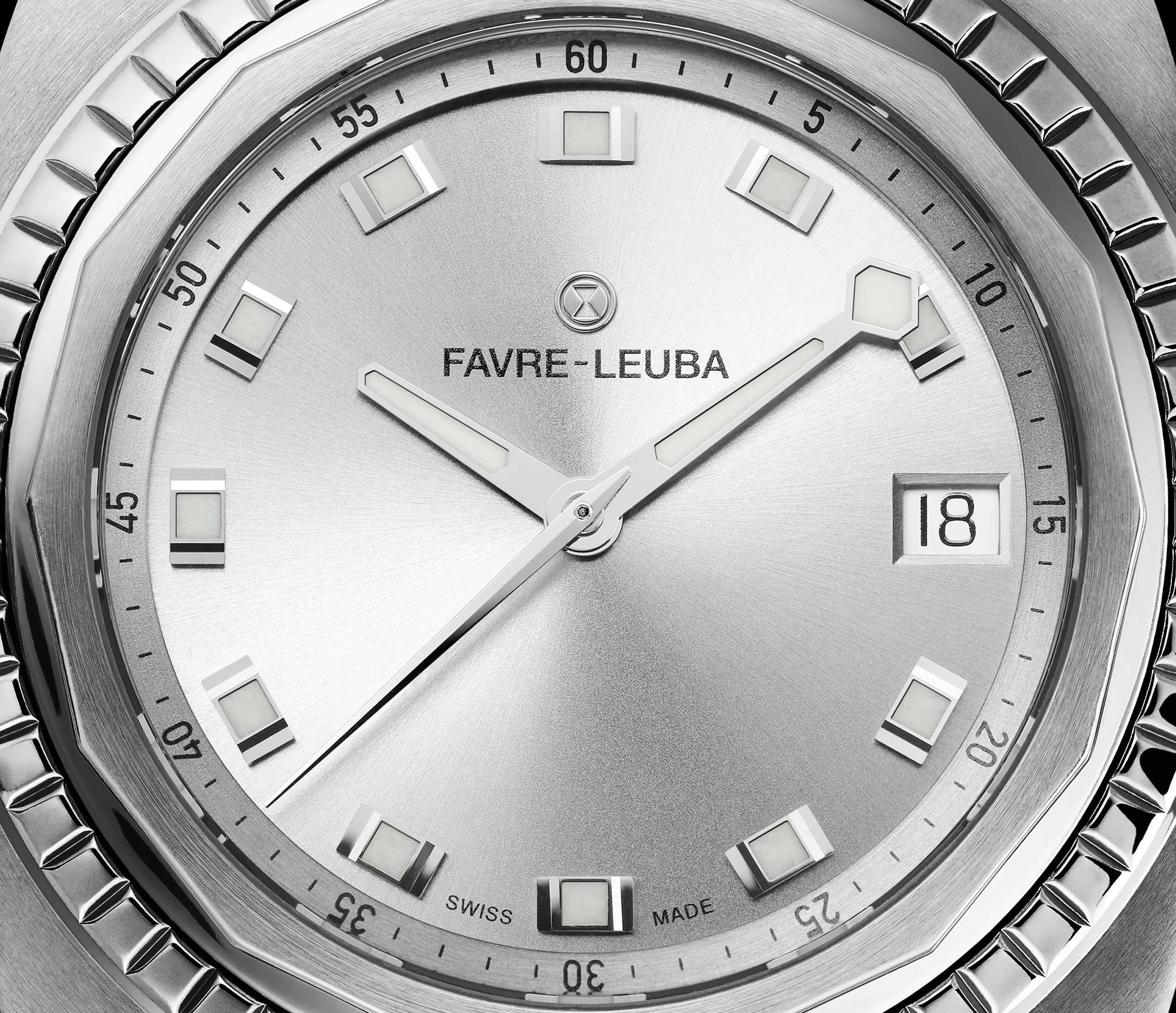 Favre Leuba Raider Sea Bird  White Dial 37 mm Automatic Watch For Women - 3