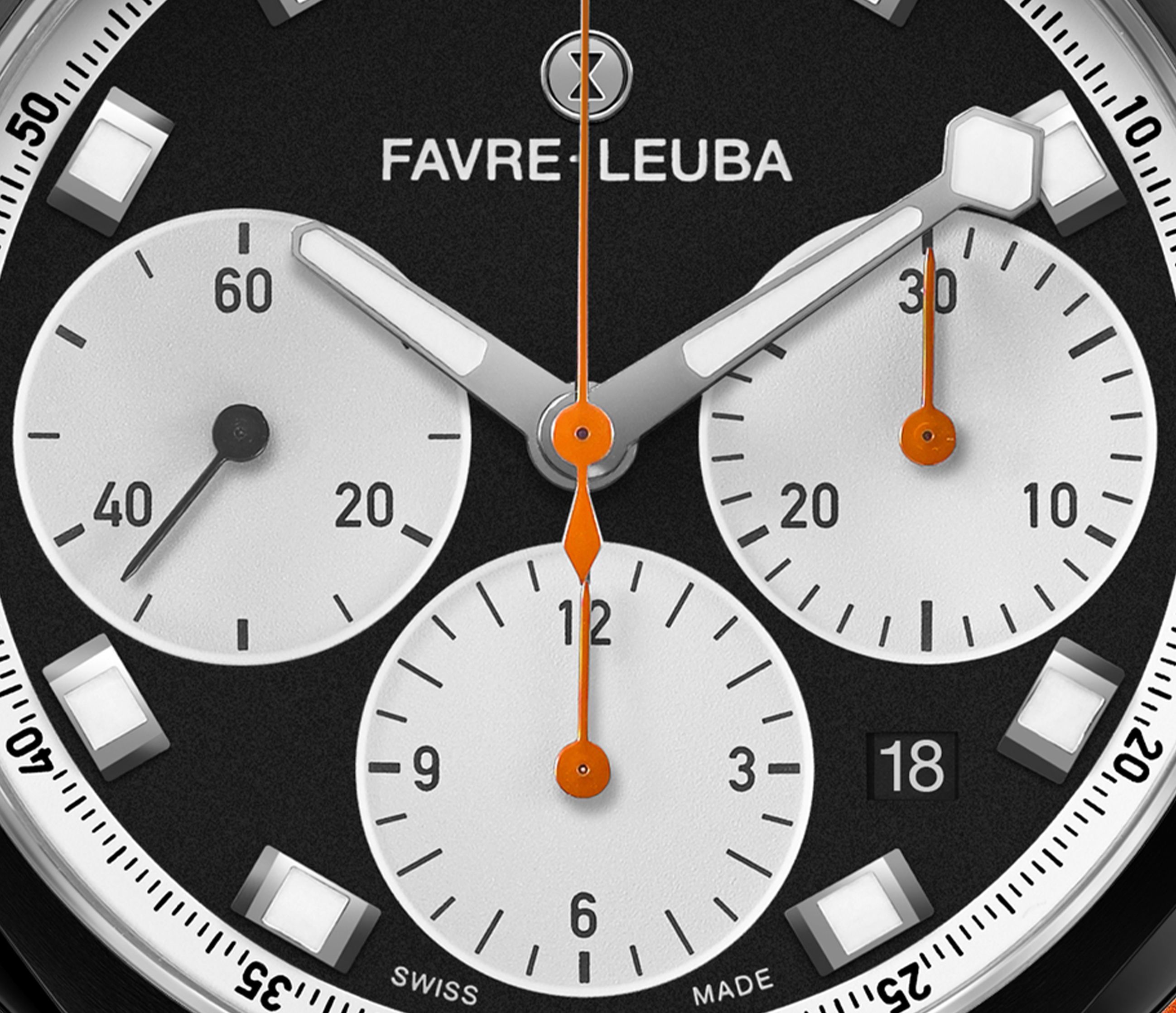 Favre Leuba Raider Sea Sky  Black Dial 44 mm Automatic Watch For Men - 3