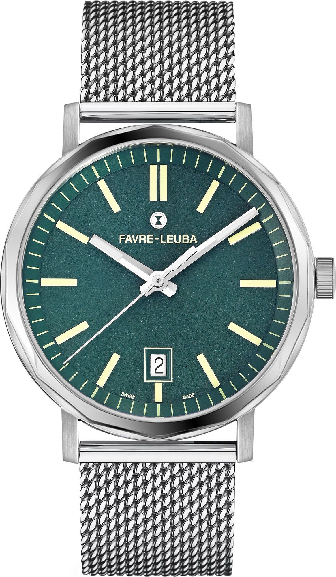 Favre Leuba Sandow  Green Dial 40 mm Automatic Watch For Men - 1
