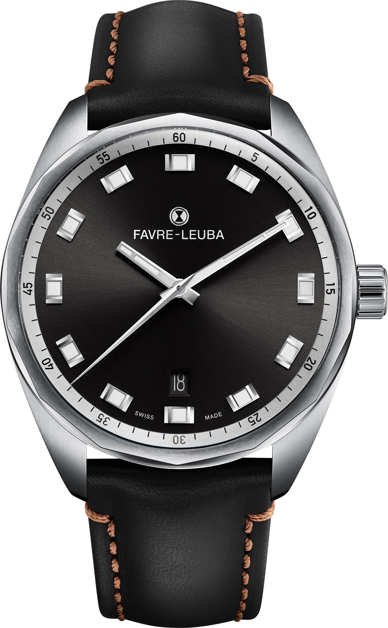 Favre Leuba Sky Chief Date  Black Dial 40 mm Automatic Watch For Men - 1