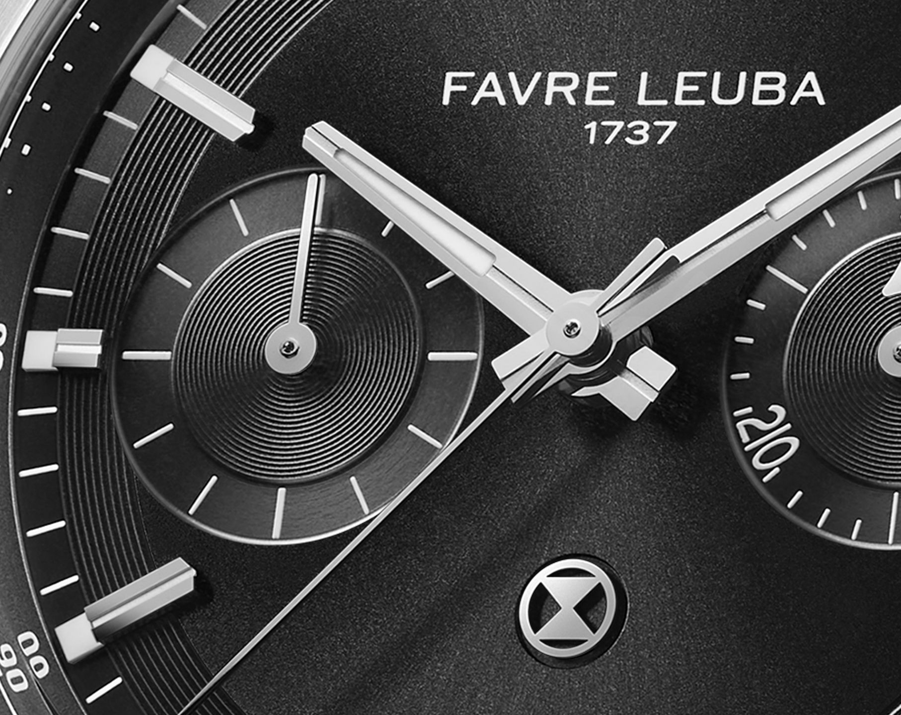 Favre Leuba Chief Chief Chronograph Black Dial 41 mm Automatic Watch For Men - 4