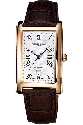 Frederique Constant  30.7 mm Watch in Silver Dial For Men - 1