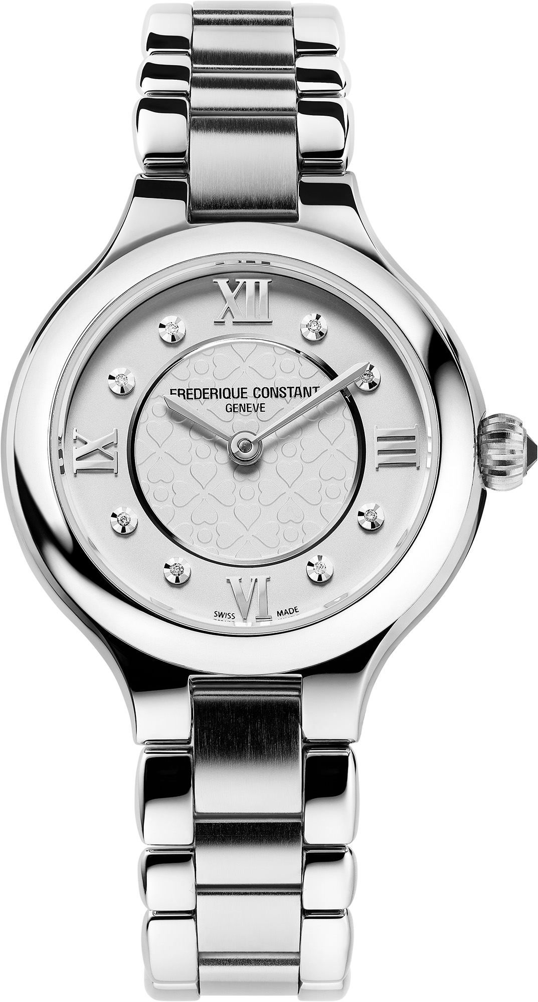 Frederique Constant Classics Classics Delight Silver Dial 28 mm Quartz Watch For Women - 1