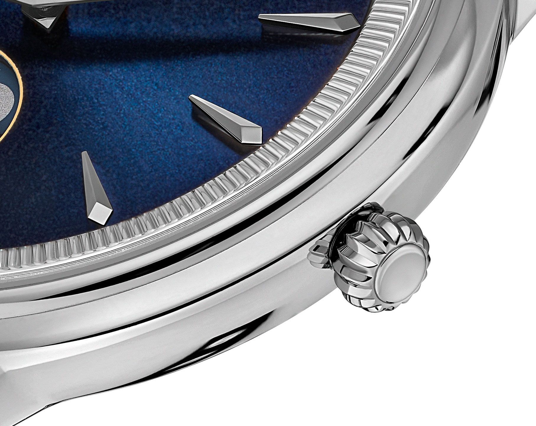 Frederique Constant Classics Classics Moneta Moonphase Blue Dial 37 mm Quartz Watch For Unisex - 4