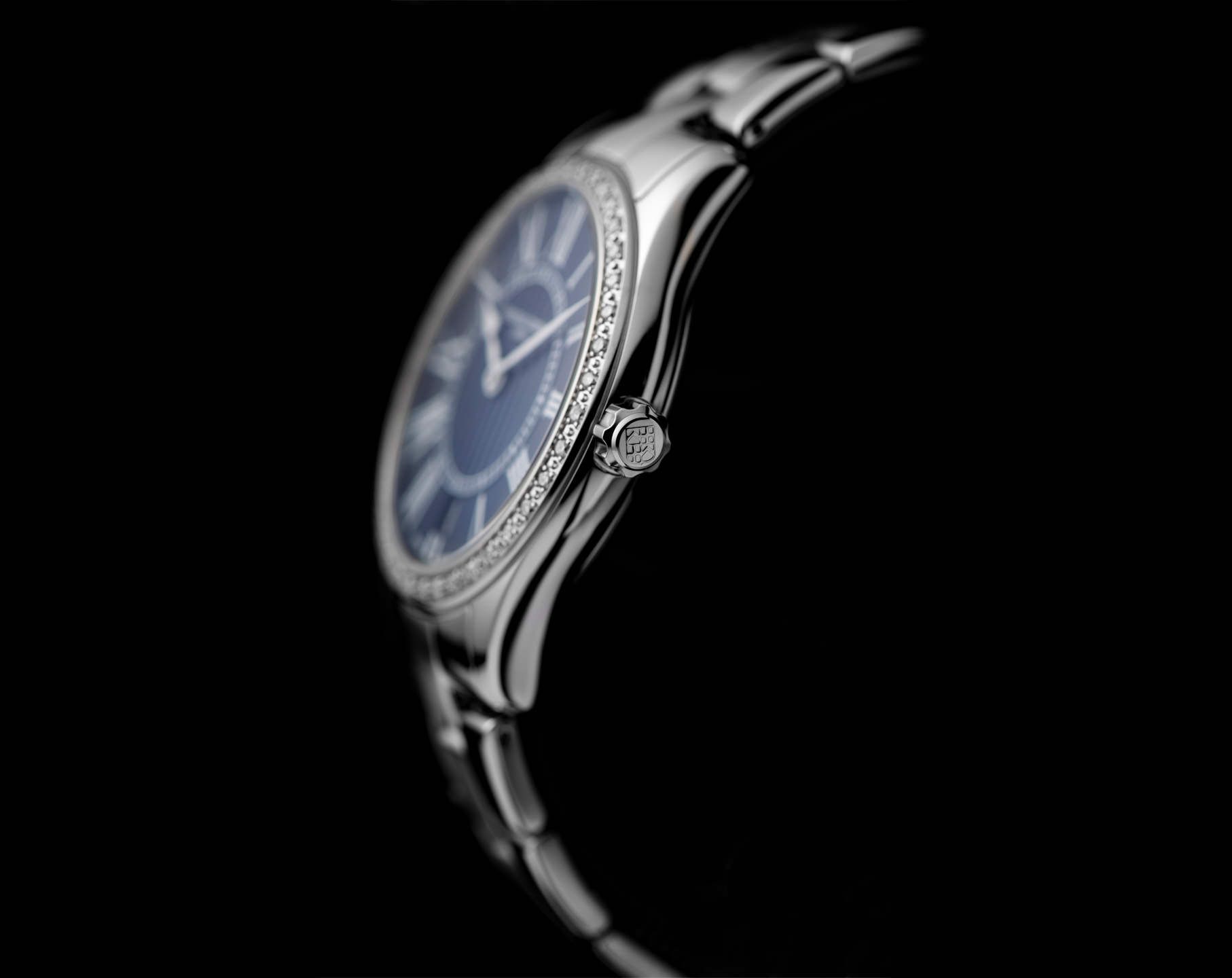 Frederique Constant Classics Classics Quartz Ladies Blue Dial 36 mm Quartz Watch For Women - 3