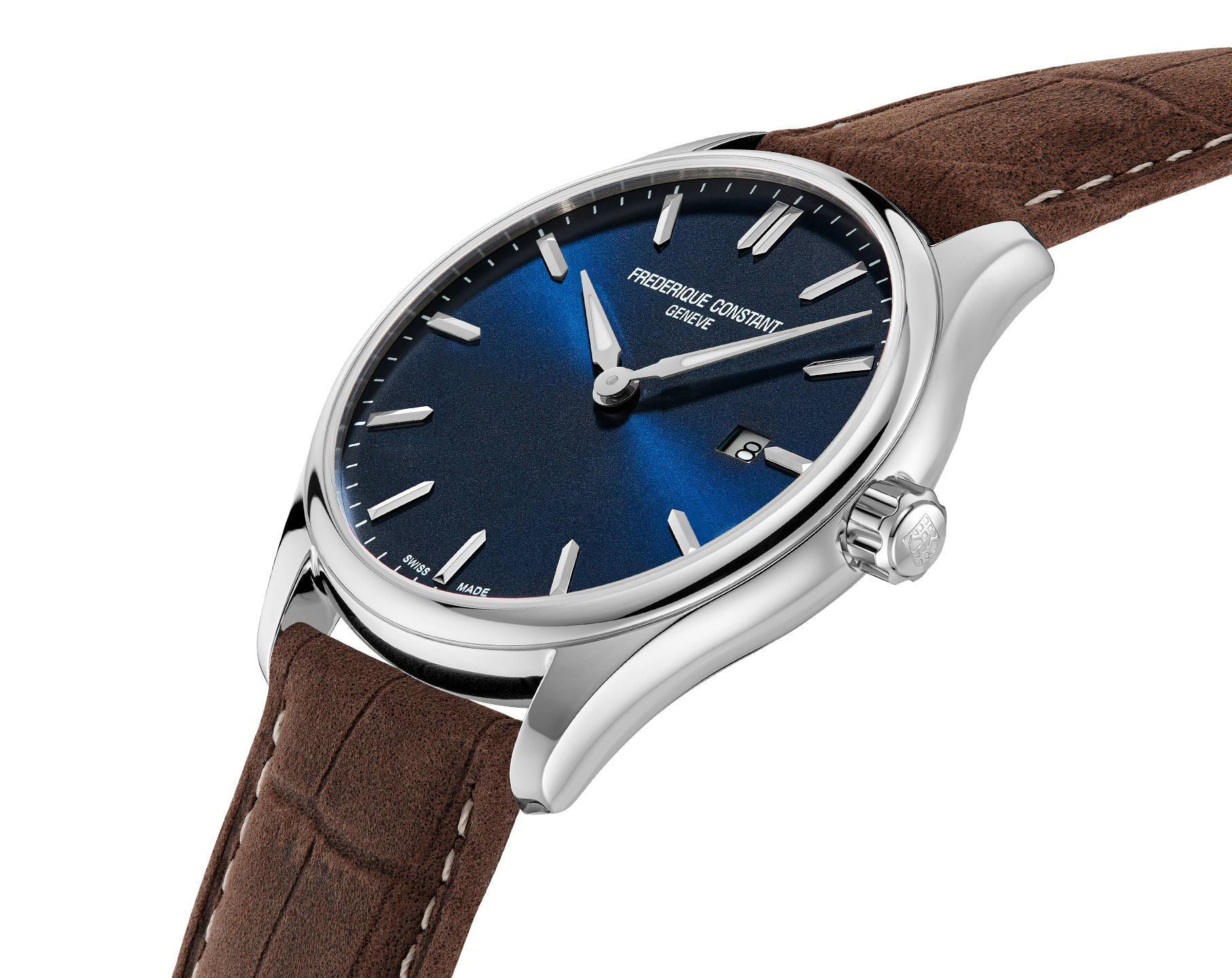 Frederique Constant Classics Classics Quartz Blue Dial 40 mm Quartz Watch For Men - 2