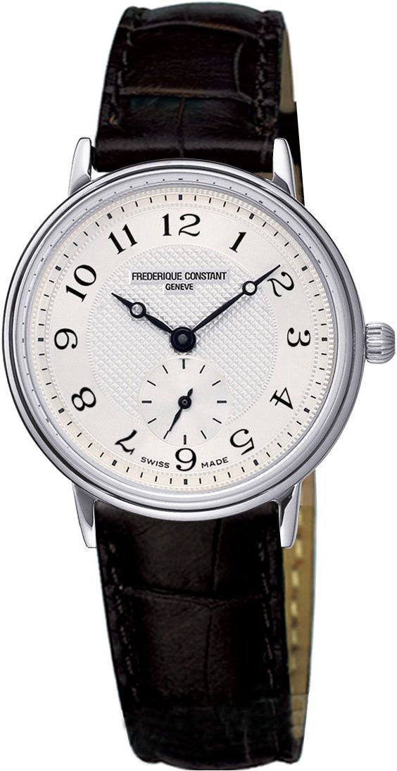 Frederique Constant Slimline  Silver Dial 28.6 mm Quartz Watch For Women - 1