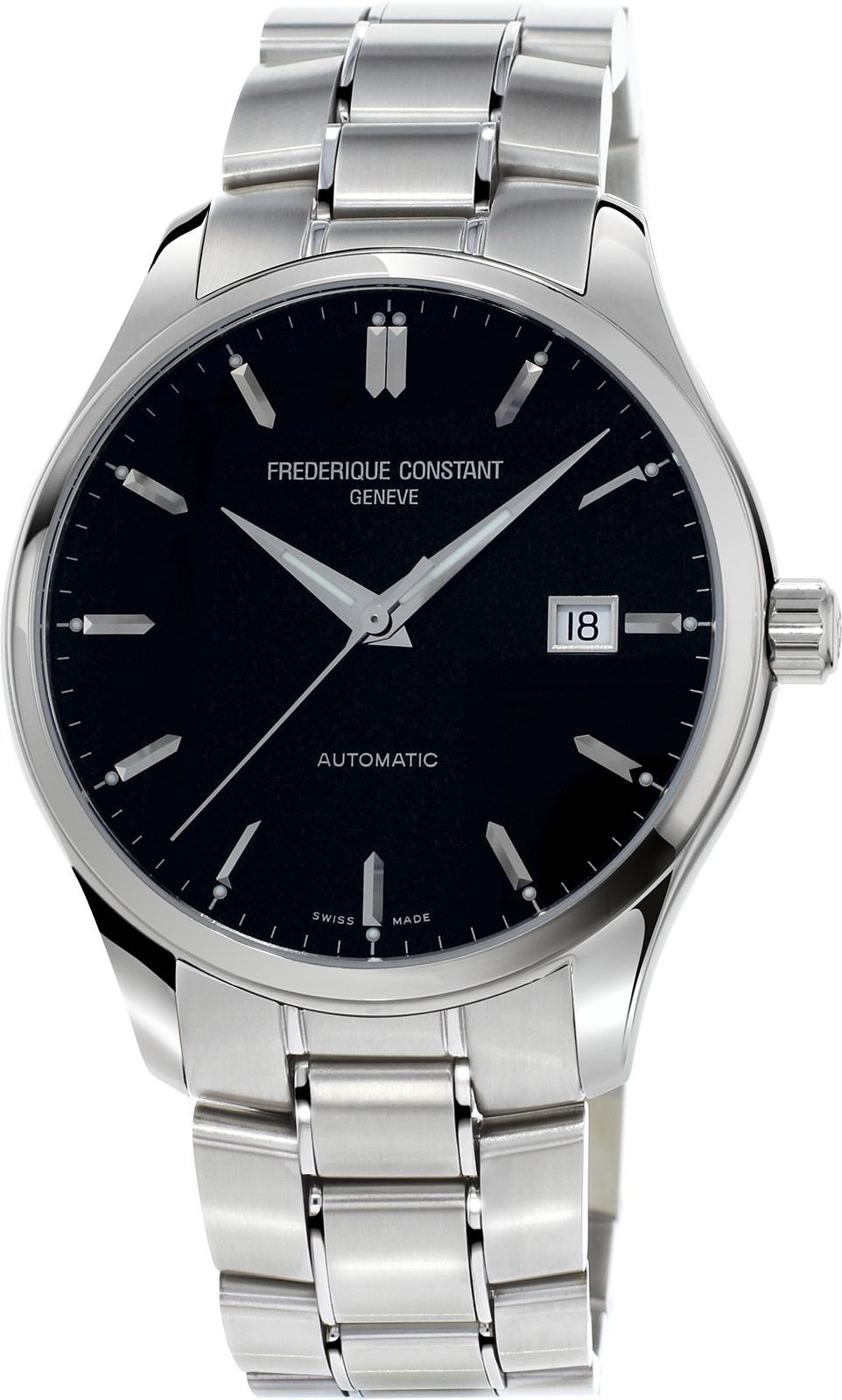 Frederique Constant Junior 40 mm Watch in Black Dial For Men - 1