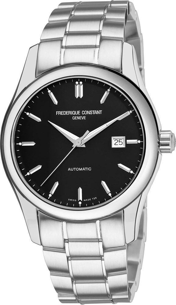 Frederique Constant Classics Index Black Dial 43 mm Automatic Watch For Men - 1