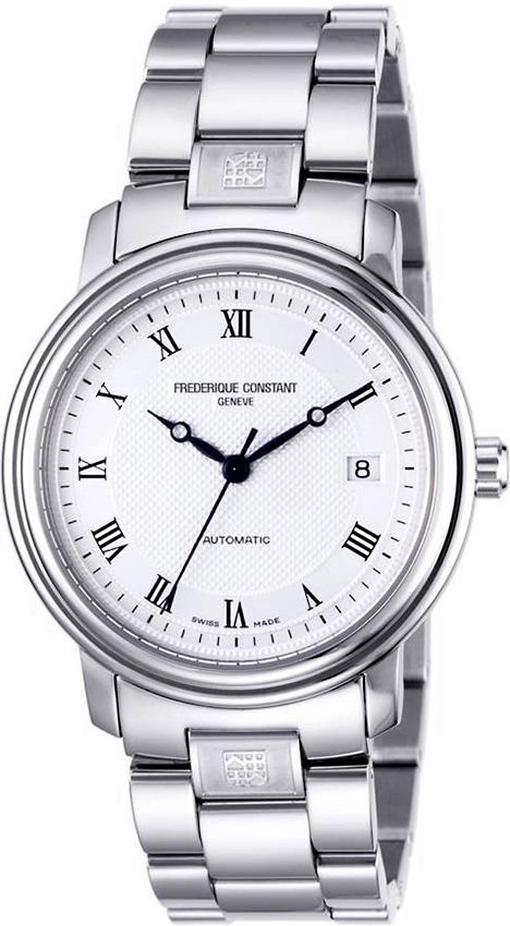 Frederique Constant Runabout Automatic 38 mm Watch in Silver Dial For Men - 1