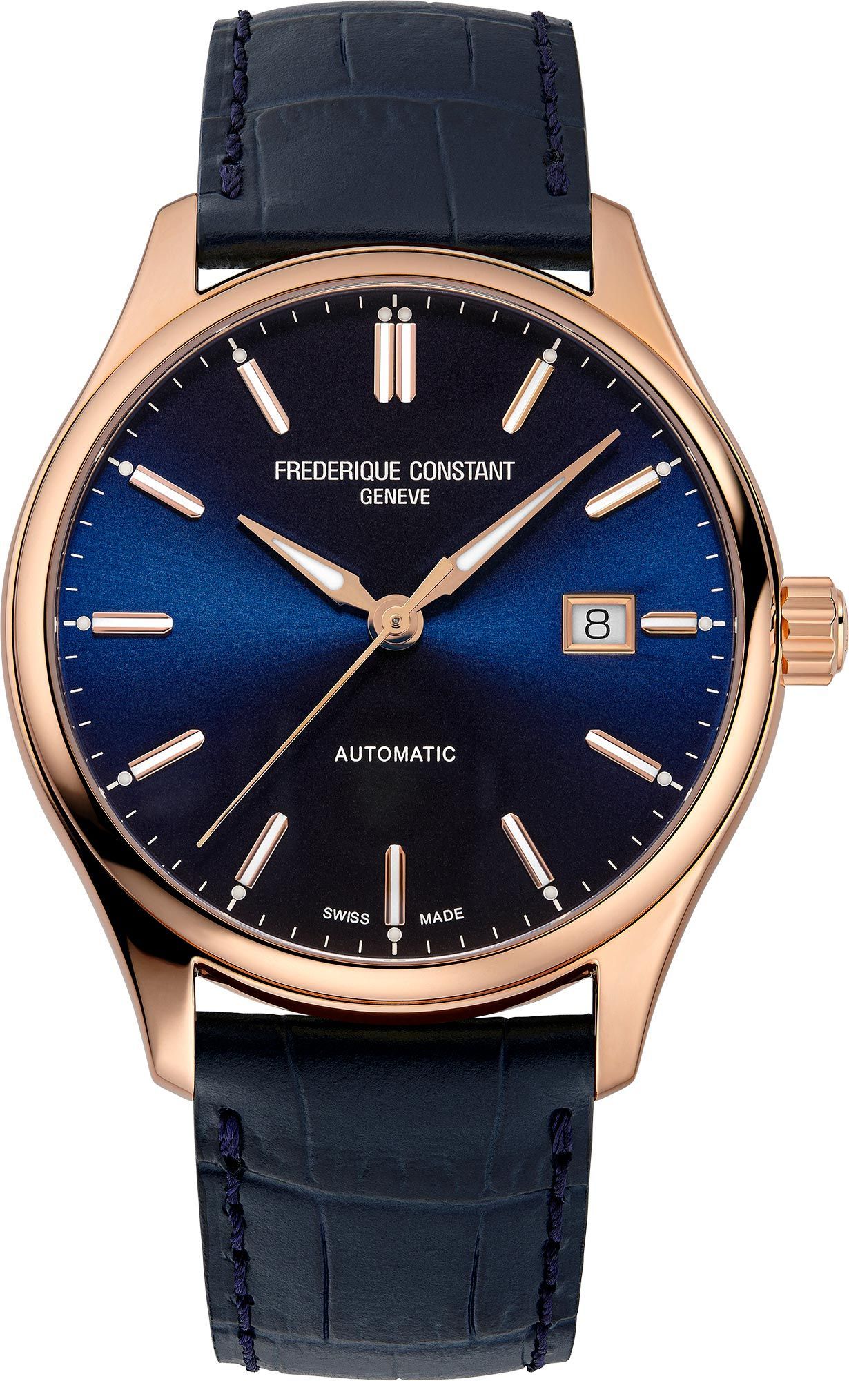 Frederique Constant Classics Classics Index Automatic Blue Dial 40 mm Automatic Watch For Men - 1