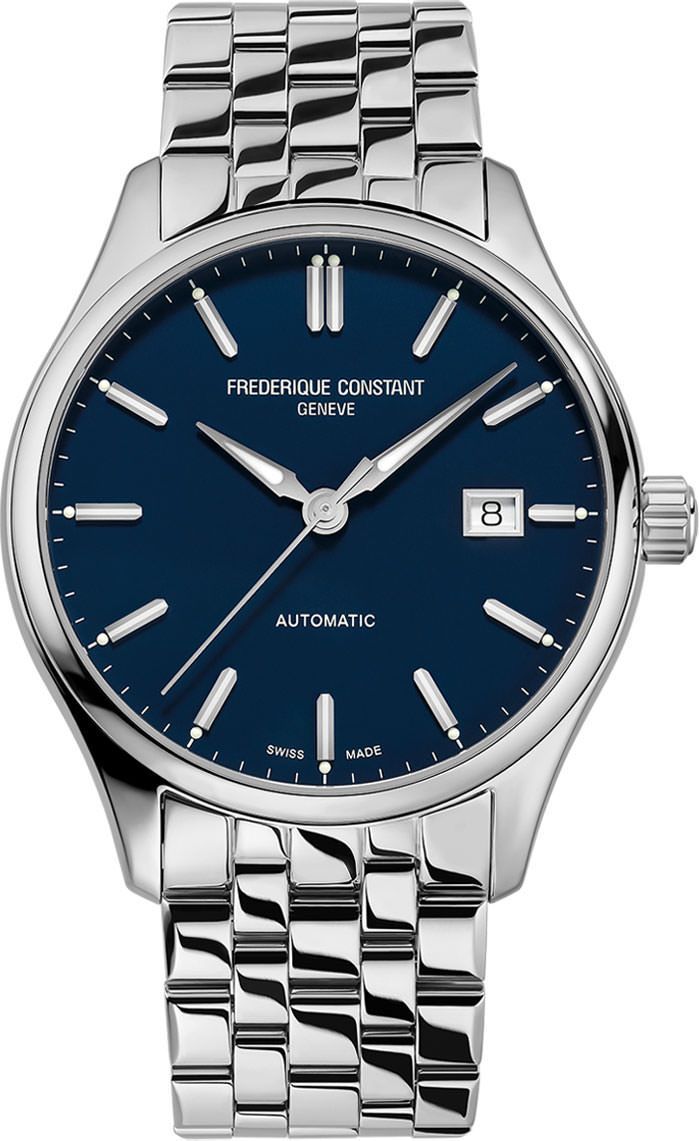 Frederique Constant Classics Classics Index Automatic Blue Dial 40 mm Automatic Watch For Men - 1