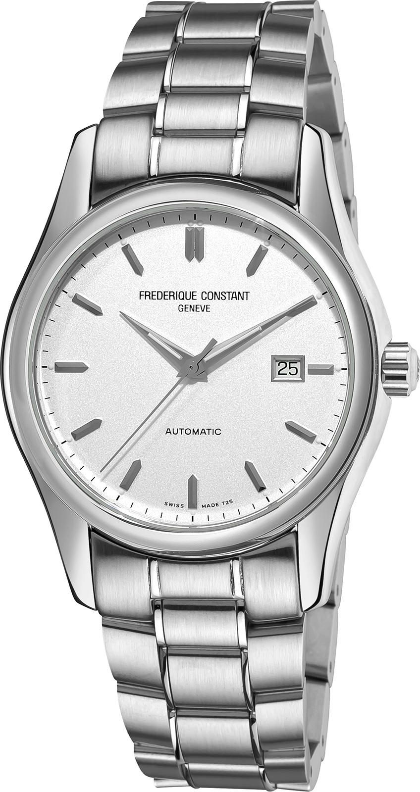 Frederique Constant Classics Index Silver Dial 43 mm Automatic Watch For Men - 1