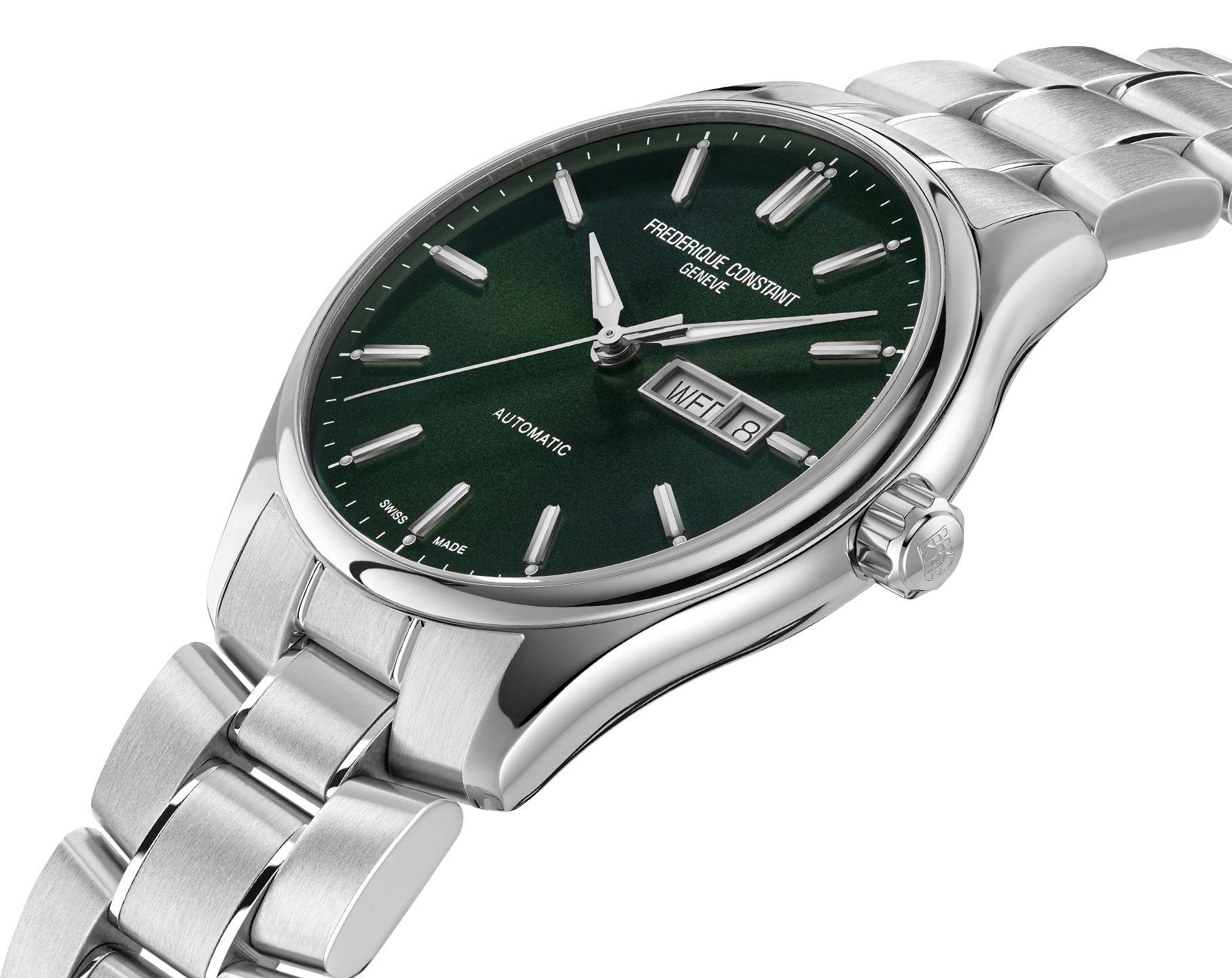 Frederique Constant Classics Classics Index Automatic Green Dial 40 mm Automatic Watch For Men - 5